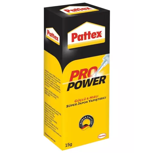 Pattex Pro Power Süper Japon Yapıştırıcı 15 gr