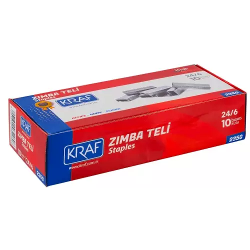 Kraf 235G Zımba Teli 24/6 1000'li Kutu