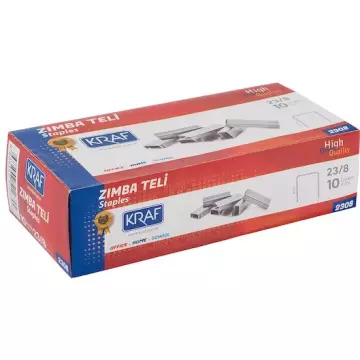 Kraf Zımba Teli No:23/8 1000'li Kutu