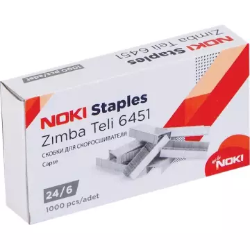 Noki 6451 Zımba Teli 24/6 1000'li Kutu