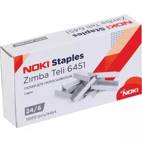 Noki 6451 Zımba Teli 24/6 1000'li Kutu
