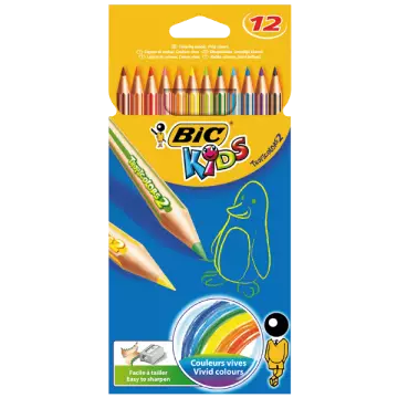 Bic Kids Tropicolors Kuru Boya Kalemi Uzun 12 Renk (832566)