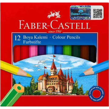 Faber Castell Redline Kuru Boya Yarım Boy 12 Renk (116412)