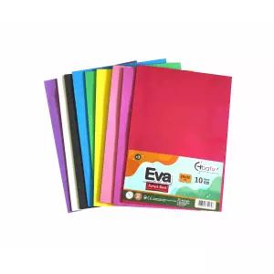 Bafix Eva Düz Renk 20x30 Karışık 10 Renk