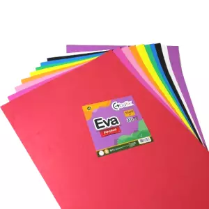 Bafix Eva Yapışkanlı 50x70 - Karışık 10 Renk