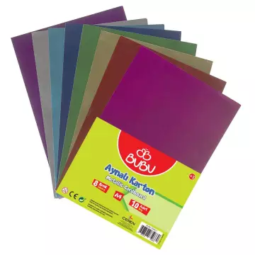 Bu-Bu Aynalı Karton A4 10'lu Paket