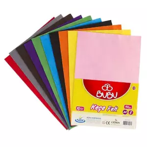 Bu-Bu Keçe A4 10’lu (KE0001)