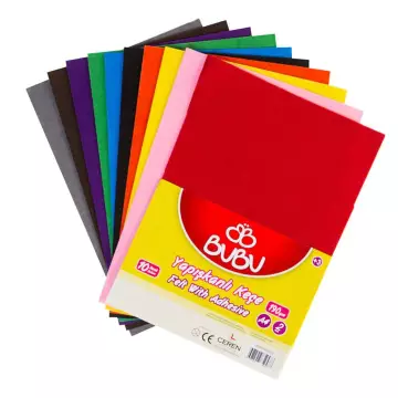 Bu-Bu Keçe A4 Yapışkanlı 10’lu (KE0002)