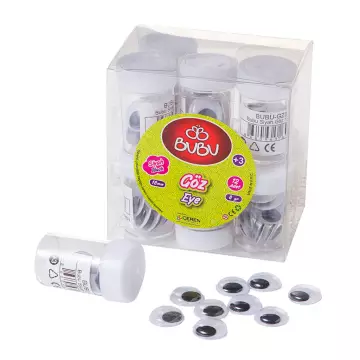 Bu-Bu Oynar Göz Siyah 18 mm 8 gr (GZ0005)