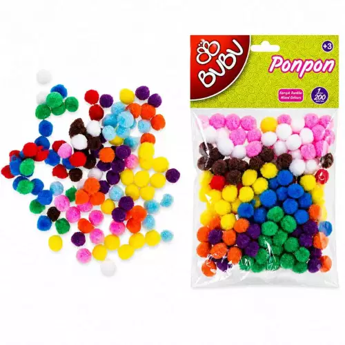 Bu-Bu Ponpon 1 cm - 100’lü (PON001)
