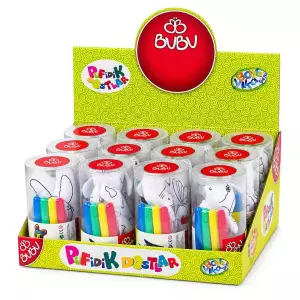 Bu-Bu Pufidik Dostlar + 4 Adet Boyama Kalemi (BUBU00068)