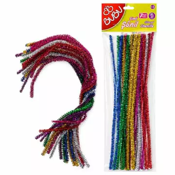 Bu-Bu Şönil Simli 30 cm 20’li