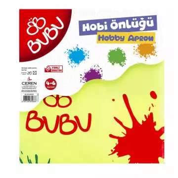 Bu-Bu Hobi Önlüğü 4-6 Yaş