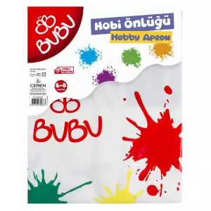 Bu-Bu Hobi Önlüğü 6-8 Yaş