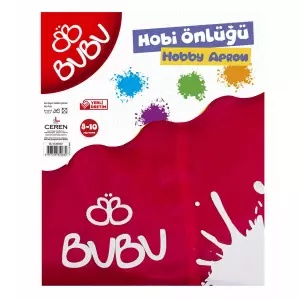 Bu-Bu Hobi Önlüğü 8-10 Yaş