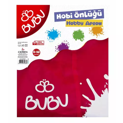 Bu-Bu Hobi Önlüğü 8-10 Yaş