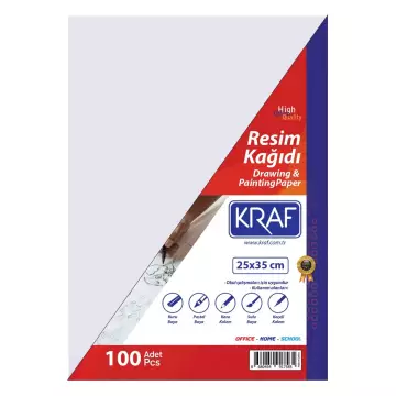 Kraf Resim Kağıdı 25x35 100'lü