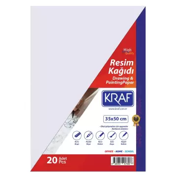Kraf Resim Kağıdı 35x50 20'li