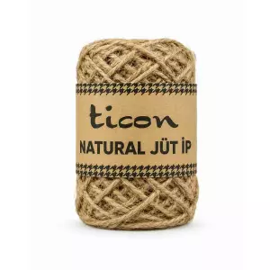Ticon Jüt İpi Naturel - 10 Metre (389399)