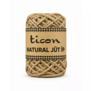 Ticon Jüt İpi Naturel - 10 Metre (389399)
