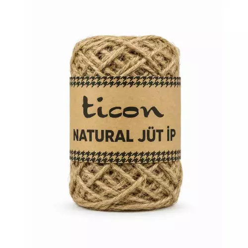 Ticon Jüt İpi Naturel - 10 Metre (389399)