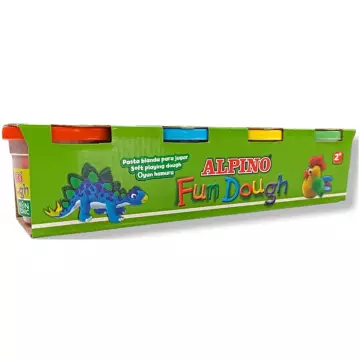 Alpino Oyun Hamuru 4 Renk 100 gr DP-000401