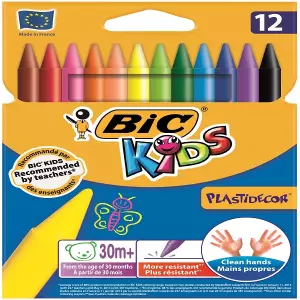 Bic Kids Silinebilir Pastel Boya 12 Renk (920299)
