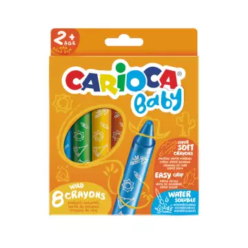 Carioca Bebek Jumbo Yumuşak Pastel Boya 8'li (42892)