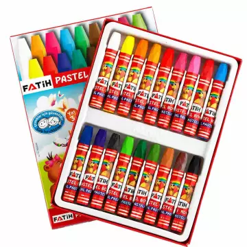 Fatih Pastel Boya 18 Renk King Size