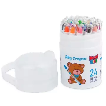 Kraf Kids KK505 Pastel Boya Silky Crayon 24’lü