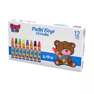 Kraf Kids KK515 Pastel Boya 12'li
