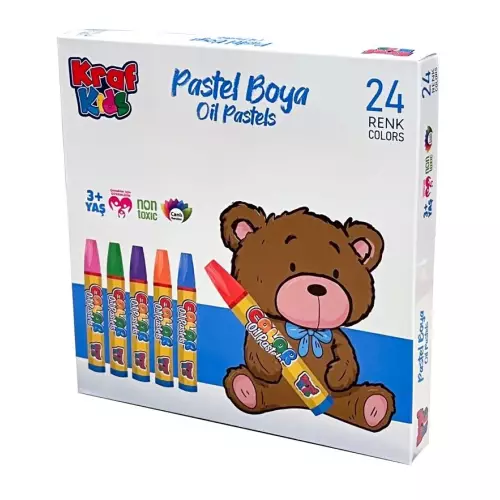 Kraf Kids KK520 Pastel Boya 24'lü