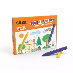 Silka Jumbo Mum Boya 12 Renk