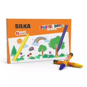 Silka Pastel Boya 12 Renk