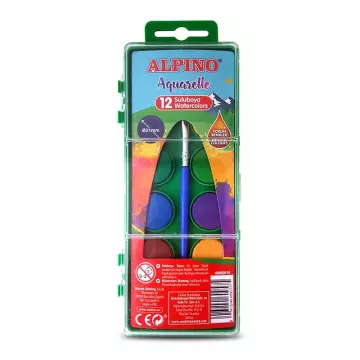 Alpino AQ-10 Sulu Boya 12 Renk