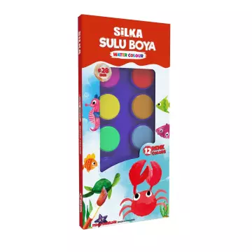 Silka Sulu Boya 12 Renk - (28mm)