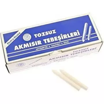 Akmısır Tozsuz Tebeşir Beyaz 100'lü