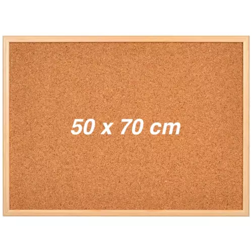 Mantar Pano Ahşap Çerçeve 50x70 cm