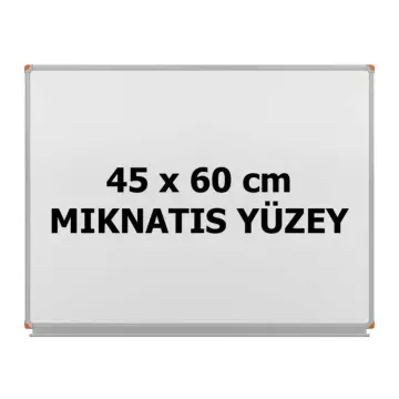 OfisMaster Duvara Monte Mıknatıslı Yüzey Yazı Tahtası 45 cm x 60 cm