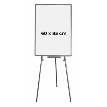 OfisMaster Teleskopik Ayaklı Laminant Yazı Tahtası 60 cm x 85 cm