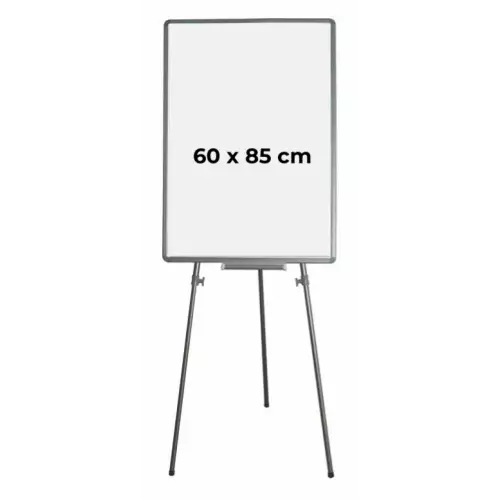 OfisMaster Teleskopik Ayaklı Laminant Yazı Tahtası 60 cm x 85 cm