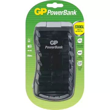 GP PB19 Universal Taşınabilir Pil Şarj Cihazı 4'lü