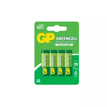 GP Greencell GP15G AA Çinko Karbon Kalem Pil 4'lü Paket