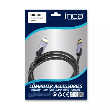 Inca IHD-18T HDMI Kablo - 1.8 Metre