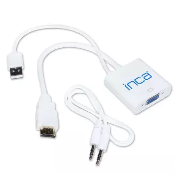 Inca IVTH-01 VGA to HDMI Çevirici USB ve Ses Kablosu