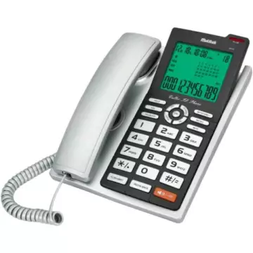 Multitek MC 140 Silver Ekranlı Arayan Numara Gösteren Handsfree Masaüstü Telefon