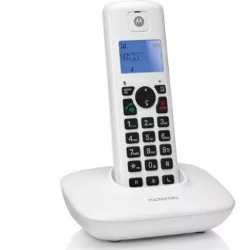 Motorola T401+ Telsiz (Dect) Telefon Beyaz