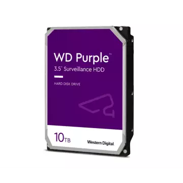 WD Purple 10 TB 256 MB 5400 RPM 3.5" SATA 3 Güvenlik Harddisk - WD101PURP