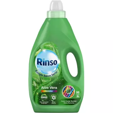 Rinso Aloe Vera Renkliler Sıvı Çamaşır Deterjanı 3 Litre