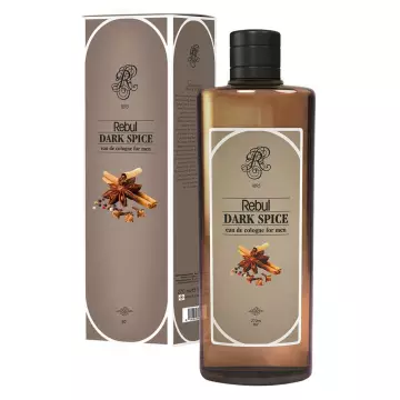 Rebul Dark Spice Cam Şişe Kolonya 250 ml